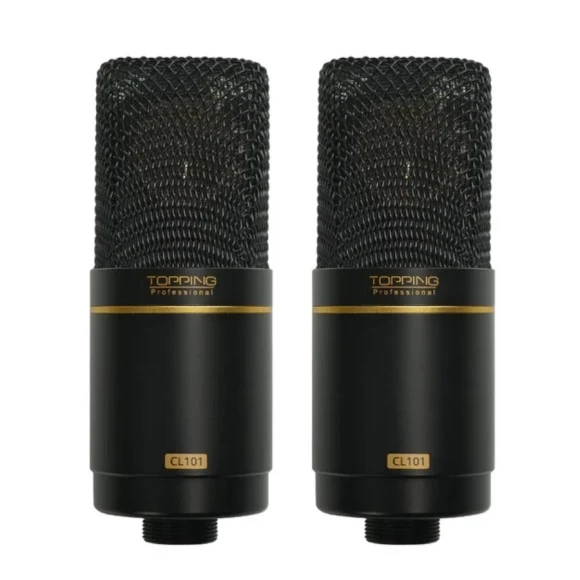 Микрофон Topping Professional CL101 MP Black (пара) - Soundmag