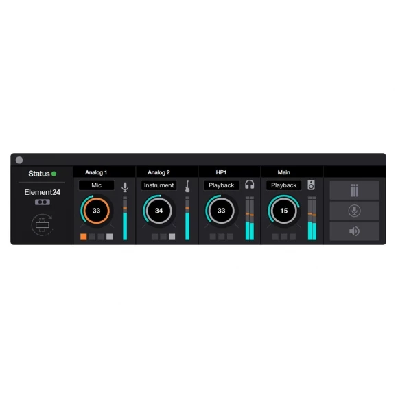 Звуковая карта Apogee Element 24 2 In x 4 Out Thunderbolt Audio
