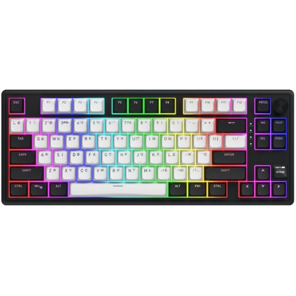 Игровая клавиатура Hator Skyfall 80 MAG ULTIMA 8K wireless black-white (HTK3880UA)