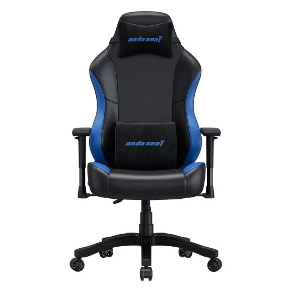 Игровое кресло Anda Seat Luna Color Size L Black/Blue PVC (AD18-48-BS-PV)