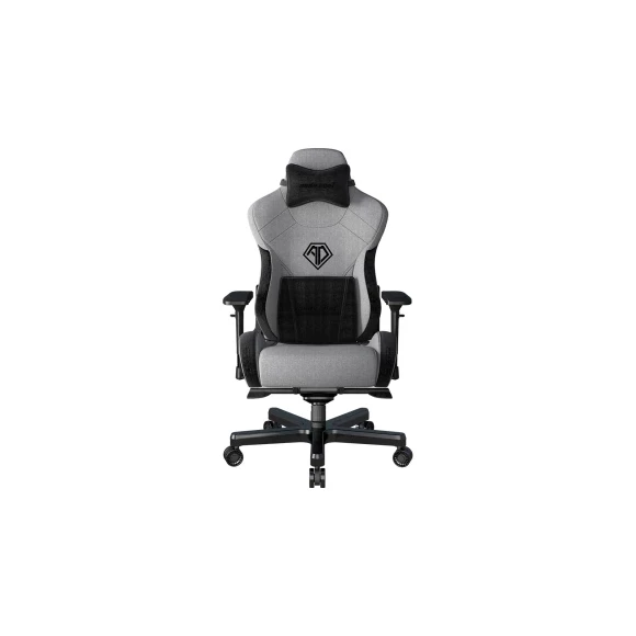 Игровое кресло Anda Seat T-Pro 2 Size XL Linen Fabric Grey/Black (AD12XLLA-01-GB-F)