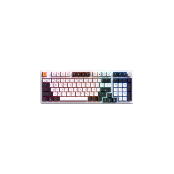 Игровая клавиатура GamePro MK170W Hot-Swap Red Swich 95% RGB White (MK170W)