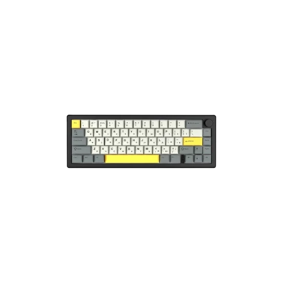 Игровая клавиатура EPOMAKER EK68 65% Budgerigar V2 Switch Hot-Swap RGB UA Wireless/Bluetooth/USB Black (EK68-B-BV2)
