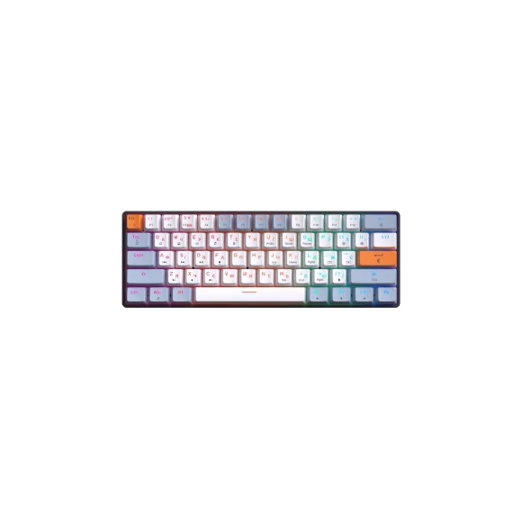 Игровая клавиатура GamePro MK130R Hot-Swap Red Swich 60% RGB Black (MK130R)