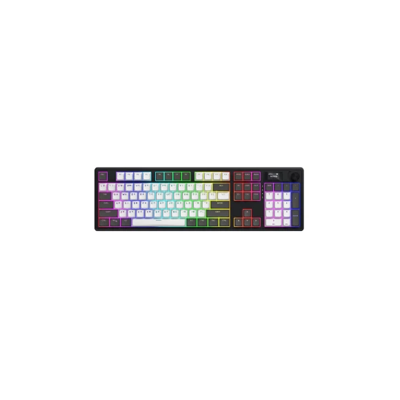 Игровая клавиатура HATOR Skyfall 100 PRO wireless (HTK4100UA) grey-black, silent switches