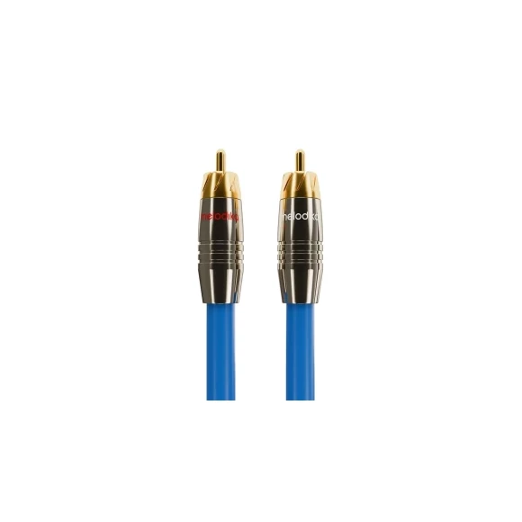 Кабель Melodika Sky Blue SB2R10 Cable 2xRCA - 2xRCA - 1 m