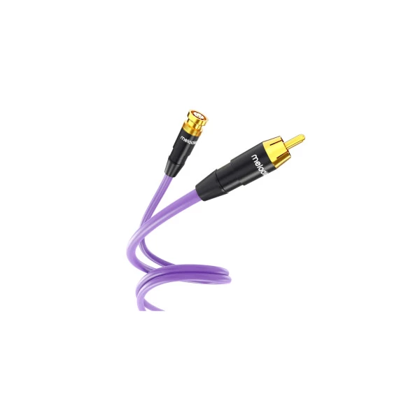 Кабель Melodika Purple RCA-BNC Coaxial cable 1.5 m
