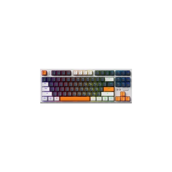 Игровая клавиатура GamePro MK180W (Red) с Hot-Swap RGB White