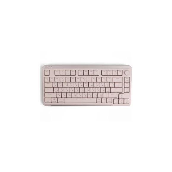 Игровая клавиатура KZZI I75 Wireless UA/ENG (Red Switch) Pink (6977534870567)