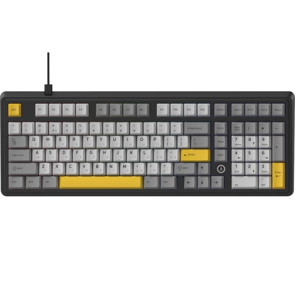 Игровая клавиатура Ajazz AK980 MAX Magnetic switches Black Gray