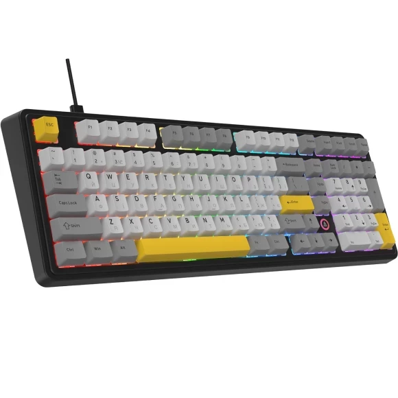 Игровая клавиатура Ajazz AK980 MAX Magnetic switches Black Gray
