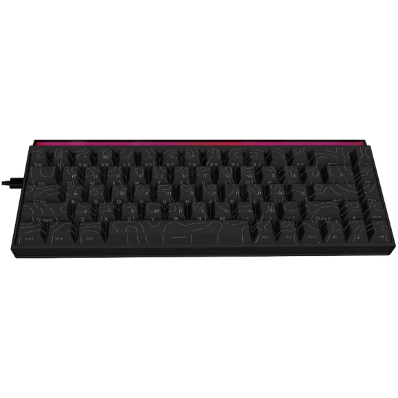 Игровая клавиатура Ajazz NK68 Red switches Side Contour Black (NK68-R-S-B)