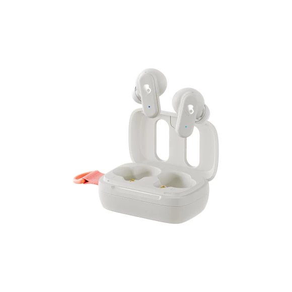 Беспроводные наушники Skullcandy DIME 3 Bone/Orange Glow (S2DCW-R951)
