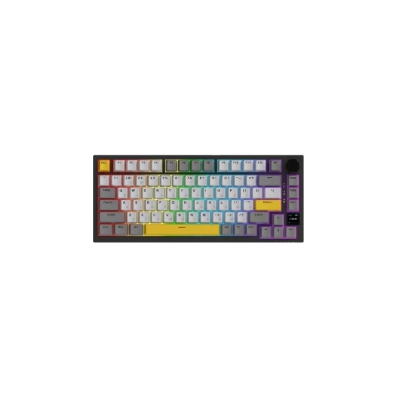 Игровая клавиатура Ajazz AK820 Pro RGB Flying Fish Switch Wireless With Screen Black (AK820PRO-FF-BGY)