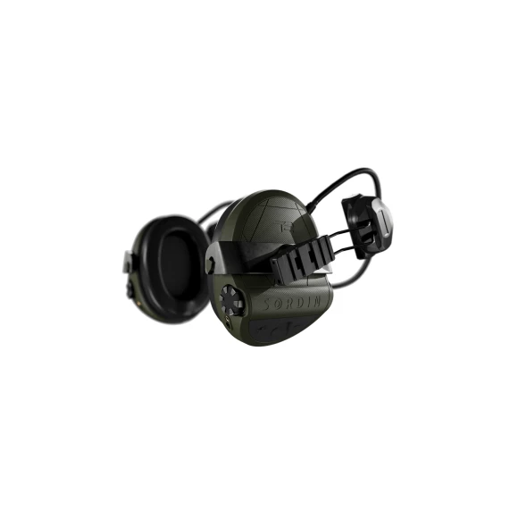 Активные наушники Sordin Supreme T2 Rear ARC Rails Green (303006-31P)