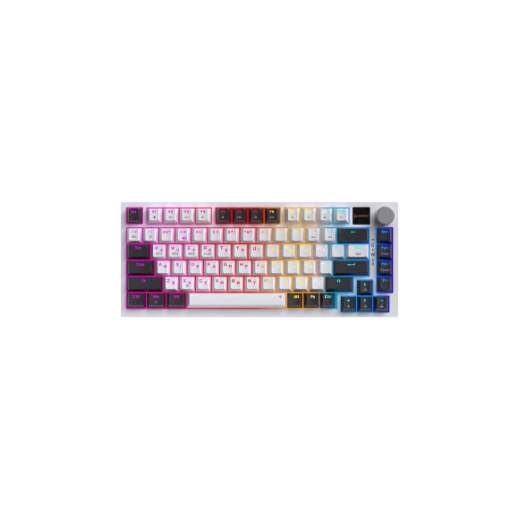 Игровая клавиатура GamePro MK160D Pro QLAB Sakura Switch White (MK160-W-D-QS-PRO)
