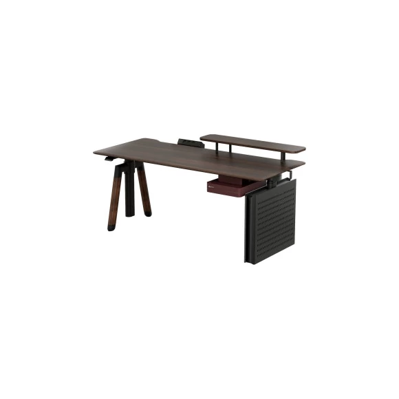 Игровой стол Sihoo D07 1.6m Walnut/Black (D07B-101/D07J-101-AB)