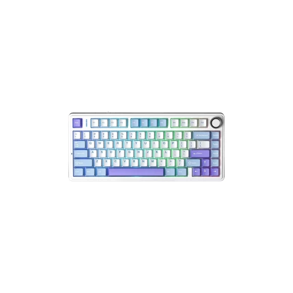 Игровая клавиатура Aula F75 Wireless Gasket Reaper Switch Purple (6978080501479)