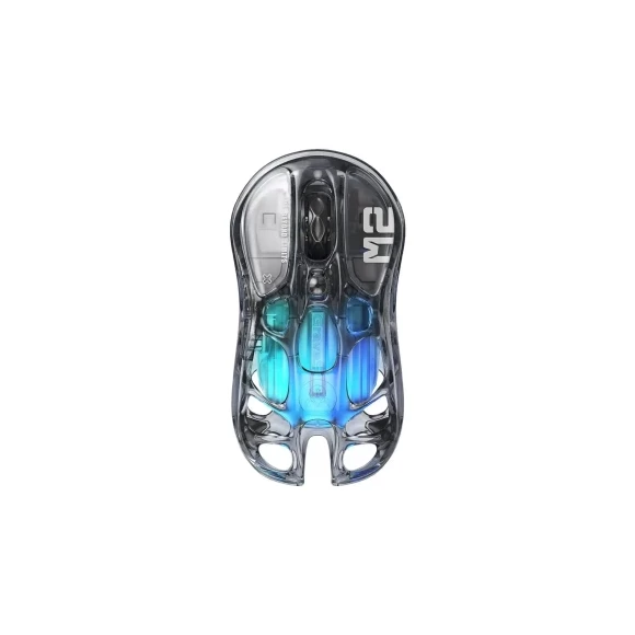 Игровая мышка GravaStar Mercury M2 RGB Wireless Transparent Black (GRAVASTARM2_XTAL_BLK)