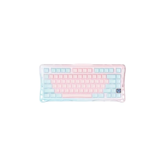 Игровая клавиатура GravaStar Mercury K1 Lite 80key GravaStar x BSUN Grey WL/BT/USB Lumen Rose (GSK1LITE_PM_PNK)