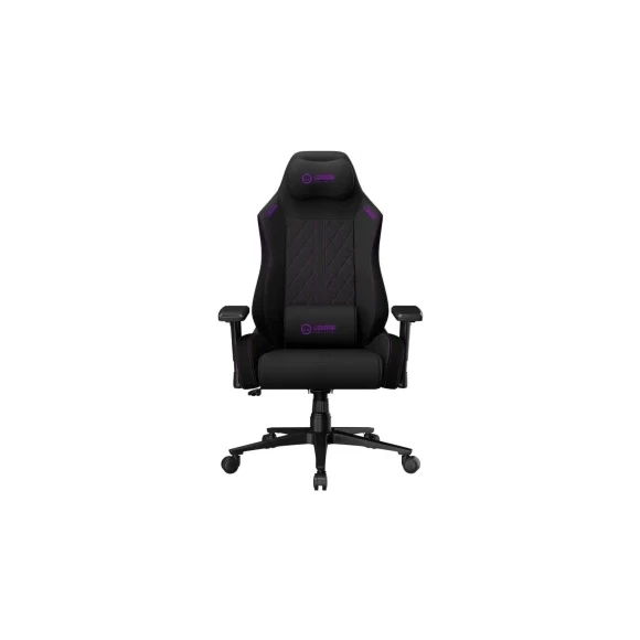 Игровое кресло Lorgar CHA41 Premium Anti-Stain Fabric Black/Purple (LRG-CHA41-BK-PR)
