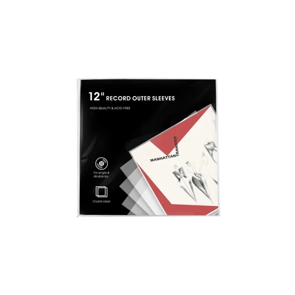 Конверты для пластинок Goka PVC Vinyl Record Outer Sleeves (Pack of 25)
