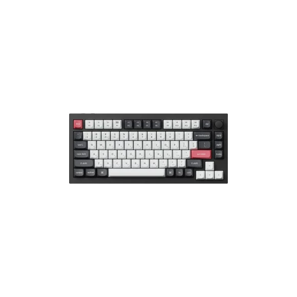 Игровая клавиатура Keychron Q1 HE Gateron Magnetic Switch RGB UKR/ENG WL/BT/USB Black (Q1H-M1-UA)