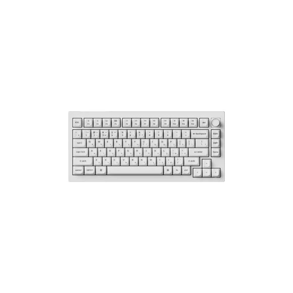 Игровая клавиатура Keychron V1 Ultra Keychron Red Switch RGB UKR/ENG WL/BT/USB White (V1U-F1-UA)