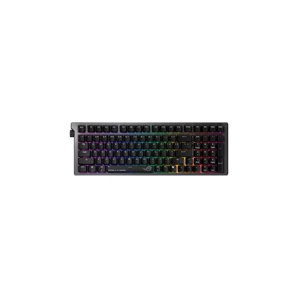 Игровая клавиатура Asus ROG Strix Morph 96 Wireless NX Snow V2 UKR ABS Black (90MP04IF-BKMA03)