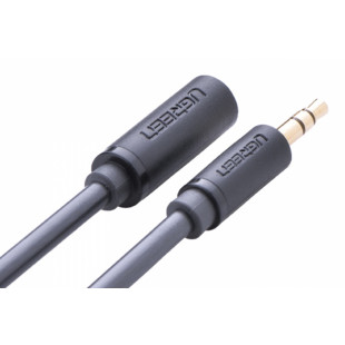 UGREEN AV124 3.5 mm Male to 3.5 mm Female, 1 m Gray