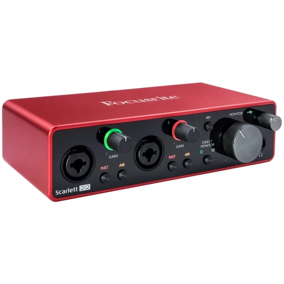 Focusrite Scarlett 2i2 第3世代 Focusrite Scarlett 2i2 3rd gen】 купить звуковую карту в Киеве