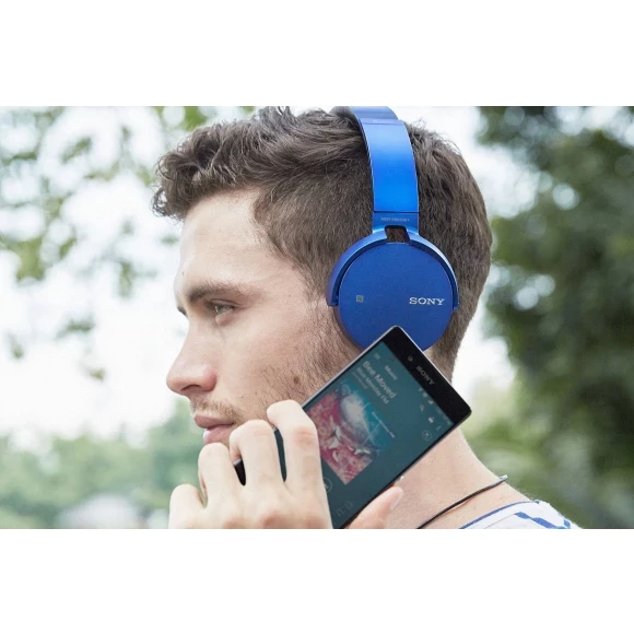 Наушники Sony MDR-XB650BT Blue купить в # Soundmag # Киев, Украина