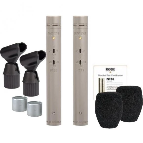 【小結】RODE / NT55 Matched Pair Микрофон (пара) Rode NT55 Matched Pair купить в интернет
