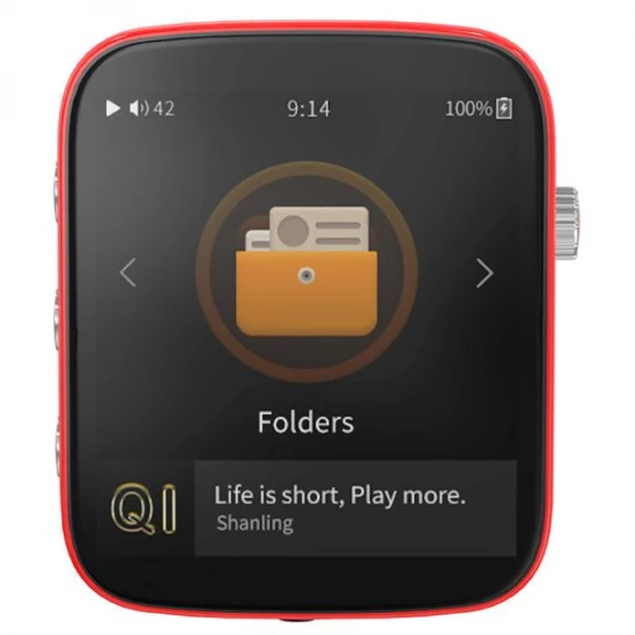 Shanling Q1 Fire Red】 Купить плеер в Киеве, Днепре и Одессе, цена