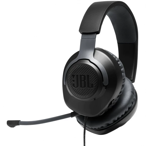Игровые наушники JBL Quantum 100 Black (JBLQUANTUM100BLK)