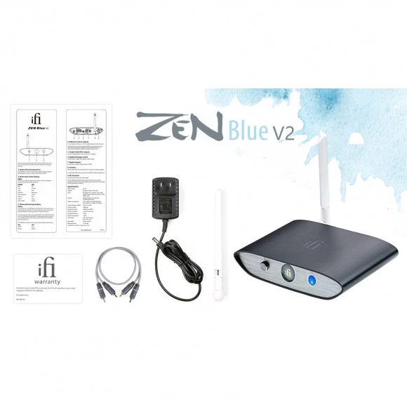 ifiーaudio ZEN Blue V2 (Bluetooth5.0受信機) iFi Zen Blue V2 Black купить цифровой транспорт в Киеве, Днепре и