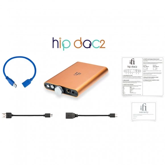 その他 iFi HIP-DAC2 ORANGE iFi Hip-Dac 2 Sunset Orange купити в Києві, Харкові, Одесі