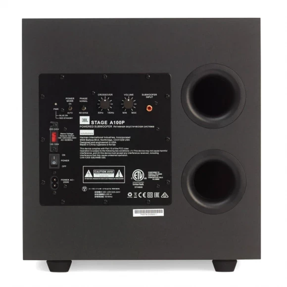JBL　stage　A100P Сабвуфер JBL Stage A100P Black (JBLA100PBLKAS) купить, цена