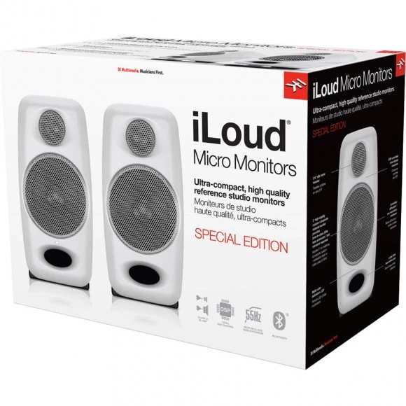 IK Multimedia iLoud Micro Monitors ホワイト IK Multimedia iLoud Micro Monitor White купить студийные